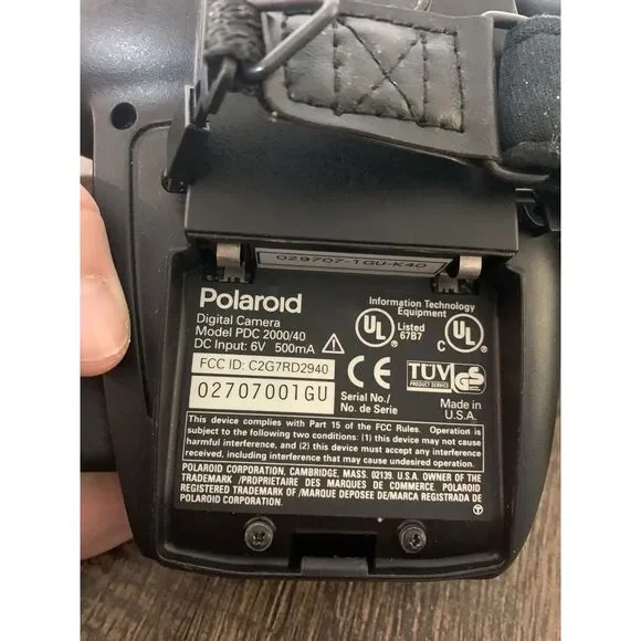 POLAROID‎ PDC-2000 DIGITAL CAMERA, COLLECTABLE VINTAGE 1996, MSRP $2495